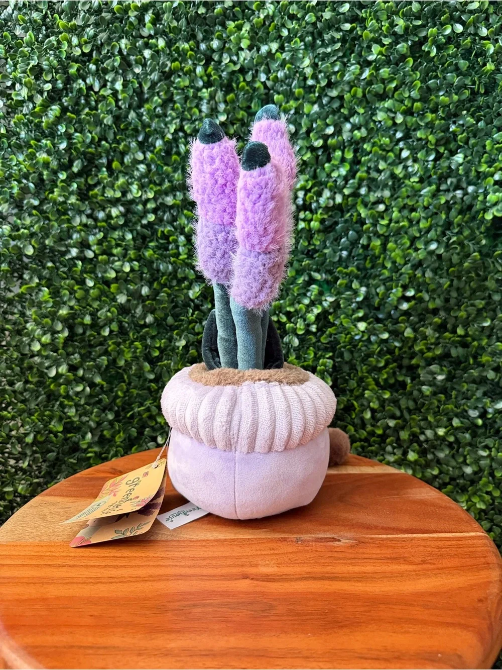 Greenhouse by Russ Jana the Lilac Flower 12” Plush
